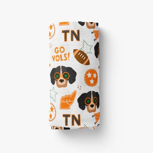 Tennessee Football Baby Swaddle | Tennessee Swaddle | Tennessee Football Blanket | Tennessee Baby Gift | Vols Baby Gift