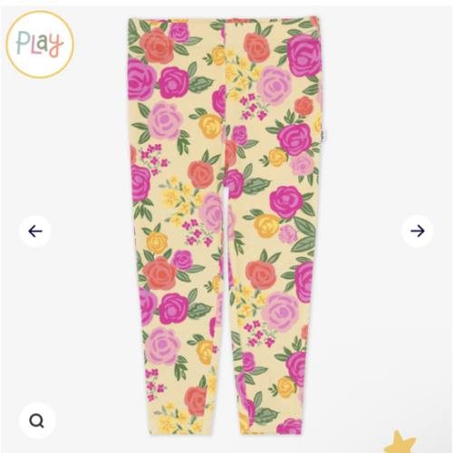 Disney Enchanted Roses Legging – Little Sleepies
