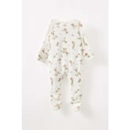 Organic Pointelle Zip All In One Romper