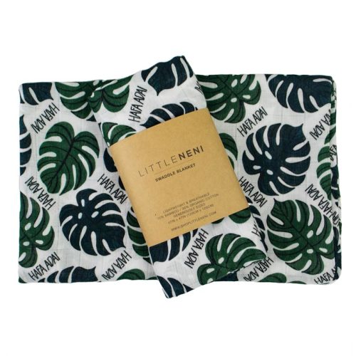 HAFA ADAI MONSTERA SWADDLE