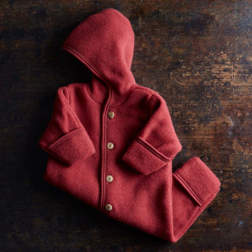 Mama Owl Merino Wool Fleece Suit - Jasper