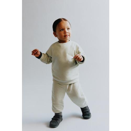 SWEATSHIRT AND JOGGER PANTS SET - Light green | ZARA United States