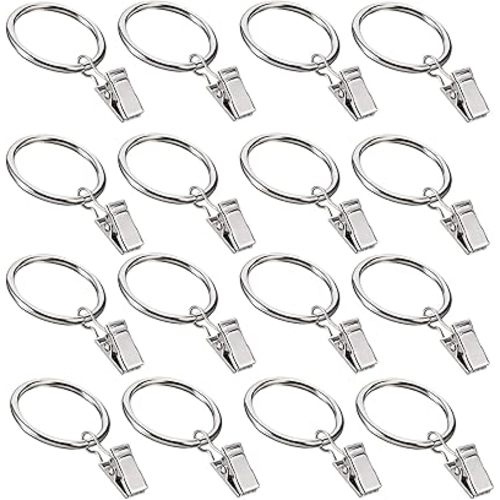 Rings with Clips - 16 pack
