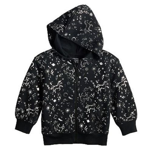 Baby & Toddler Girl Jumping Beans® Core Fleece Zip Hoodie