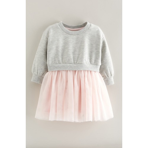 Tutu Sweatshirt Dress: 6m