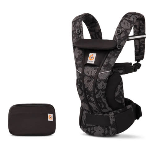Omni Breeze Baby Carrier: Onyx Blooms | Ergobaby