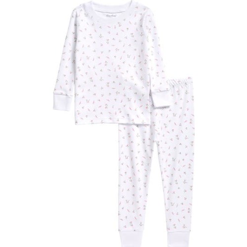 Garden Roses Fitted Two-Piece Pajamas, 12-18M