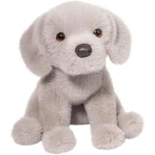 Argento 9" Floppy Silver Lab Douglas Cuddle Plush Stuffed Animal Dog pup