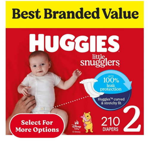 Huggies Little Snugglers Baby Diapers, Sizes Newborn-2 - Samsclub.com