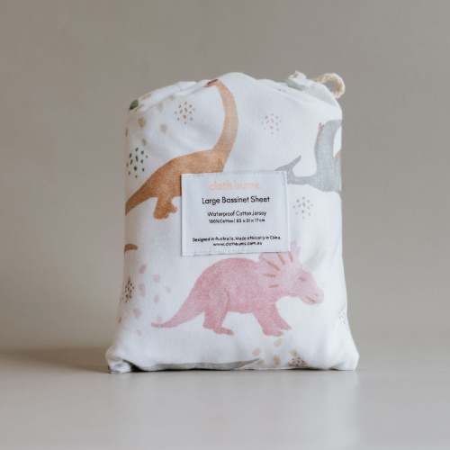 Co-Sleeper Waterproof Sheet - Prehistoric