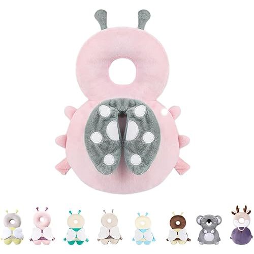 Baby Head Protector Backpack for Falling Crawling and Walking Toddler Essentials Infant Toys Helmets Baby Lover Gifts for 0.5-3 Years 6-12 Months