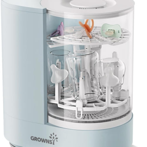 All-in-One Bottle Cleaner, Sterilizer, and Dryer for Bottles, Pump Par – GROWNSY