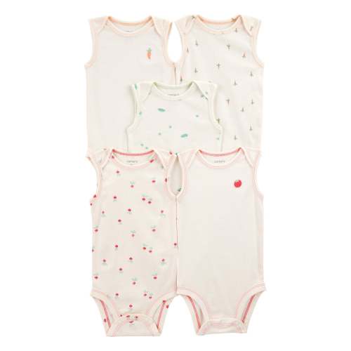 Baby 5-Pack Vegetables Short-Sleeve Bodysuit - Carter's | Carter's