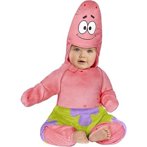Spirit Halloween SpongeBob SquarePants Baby Patrick Star Costume | Officially Licensed | Nickelodeon | Group Costume