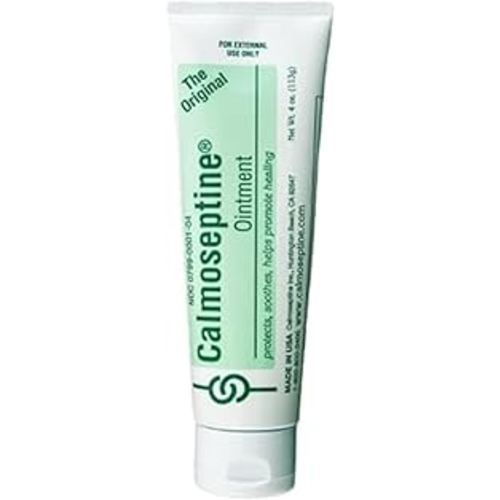 Calmoseptine Ointment by Calmoseptine for Skin irritations, Diaper Rash, Heat Rash, Insect Bites, and as a Moisture Barrier for Conditions Involving Broken Skin or rashes, 1 Count