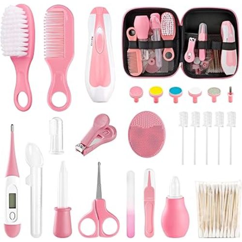 Baby Nail File-38 Pc Pink, Healthcare Grooming Kit