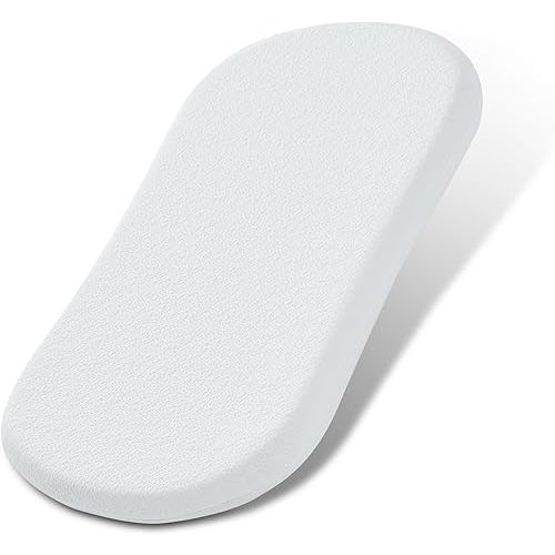 NeoBorn Baby Bassinet Mattress Pad, 30" x 18" Dual Sided Comfort Gel Memory Foam Mattress with Removable Soft Tencel Cover Fit for Halo Bassinest Swivel/Flex/Glide/Premiere/Luxe Series Sleeper