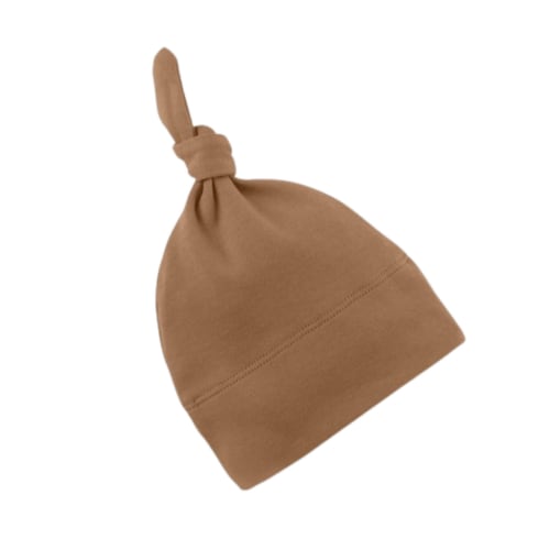 Organic Baby Hat - Ginger - 0-3m