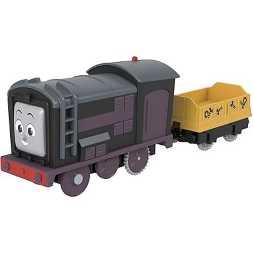Thomas & Friends Motorized Toy Train Diesel Battery-Powered Engine with Cargo for Pretend Play Preschool Kids Ages 3+ Years