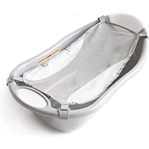 Regalo Baby Basics Infant Bath Tub, Includes Air Mesh Sling, Adjustable As Your Baby Grows, Drying Hook for Easy Clean