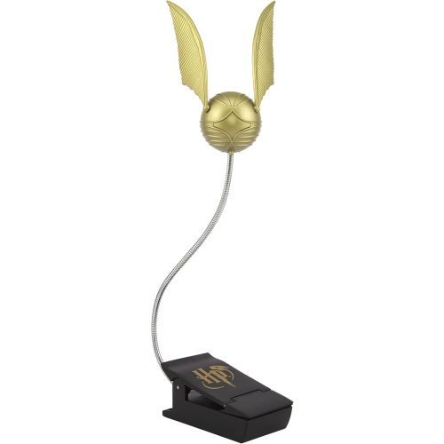 Paladone Golden Snitch Harry Potter Themed Reading Light with Lumi Clip | Battery Powered