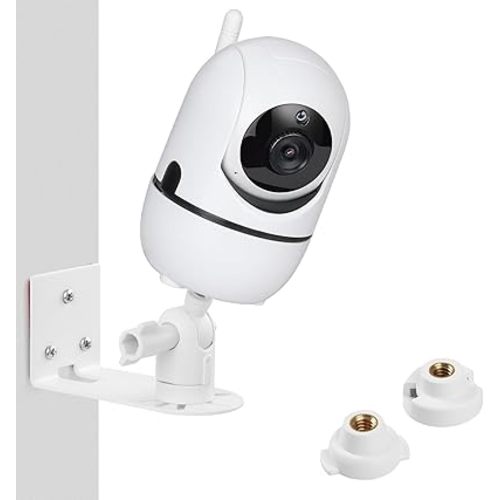Adjustable Baby Monitor Mount for HelloBaby HB6550/HB65/HB66/HB248,ANMEATE SM935E,iFamily 43E,Kidsneed SM935, Baby Monitor Wall Mount to Get The Perfect Viewing Angle and Easy to Install