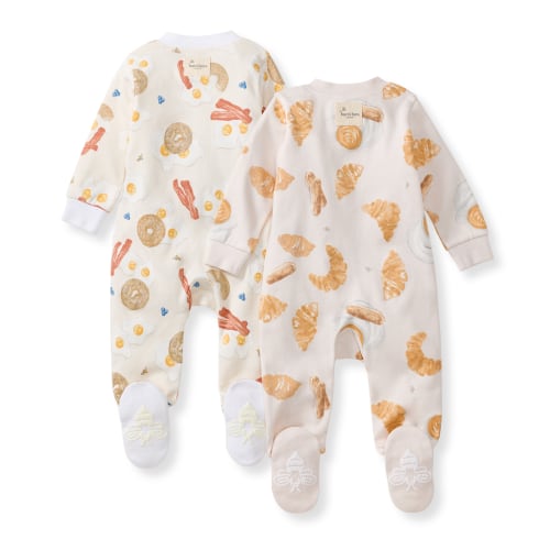 Eggs & Coffee Organic Sleep & Play 2 Pack – Burt's Bees Baby