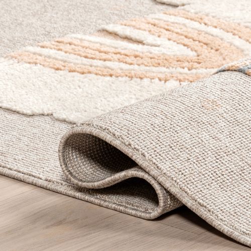 Nuloom Gracelynn High-Low Llamas Kids Area Rug
