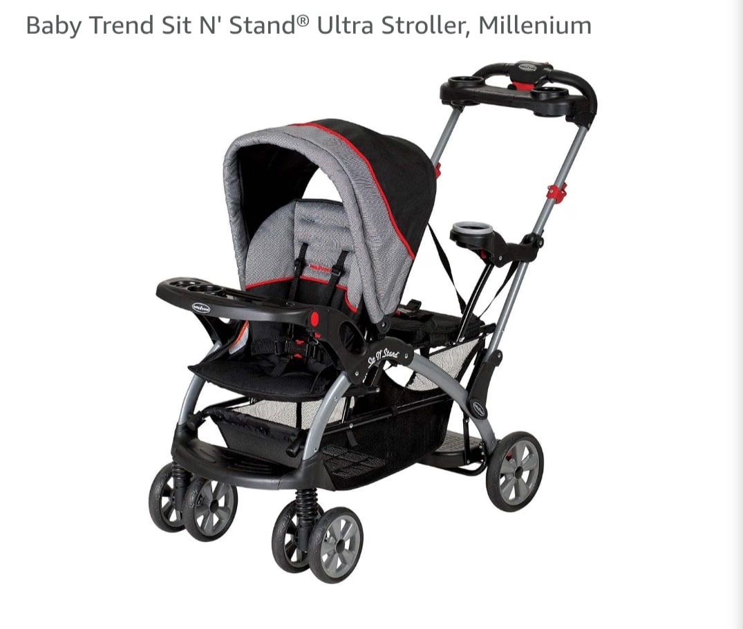 Sit N Stand Ultra Stroller (Travel System/Double Stroller)