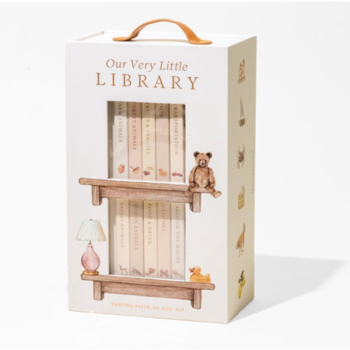 Our Very Little Library Board Book Set: A Foundational Language Vocabulary Board Book Set for Babies (Our Little Adventures Series)