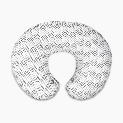 Boppy Original Support Nursing Pillow - Gray Cable Stiches