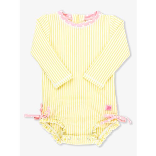 Swimsuit- Banana Seersucker 3-6M