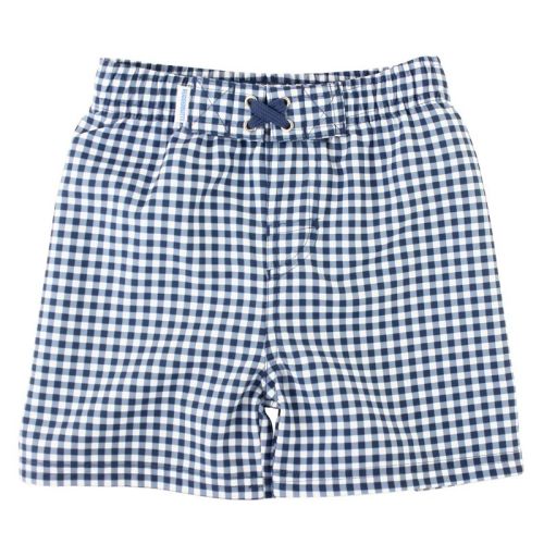 Ruggedbutts Baby Boys Gingham Swim Trunks, 3-6 Months