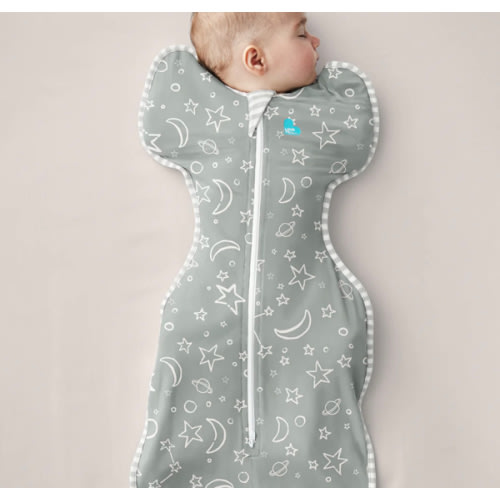 Swaddle Up™ 1.0 TOG Viscose from Bamboo Olive Stars & Moon