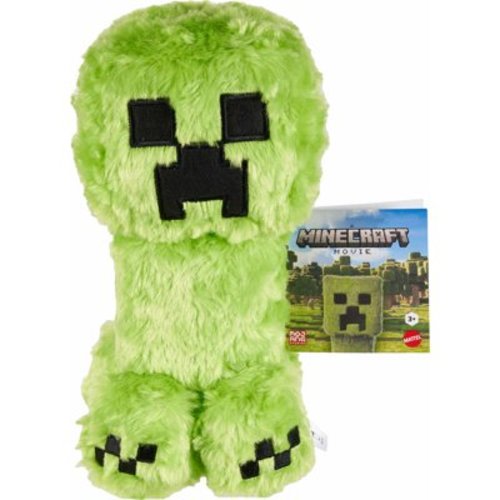 Minecraft Basic Plush Characters, 8-inch Collectible Soft Dolls Inspired by The Video Game