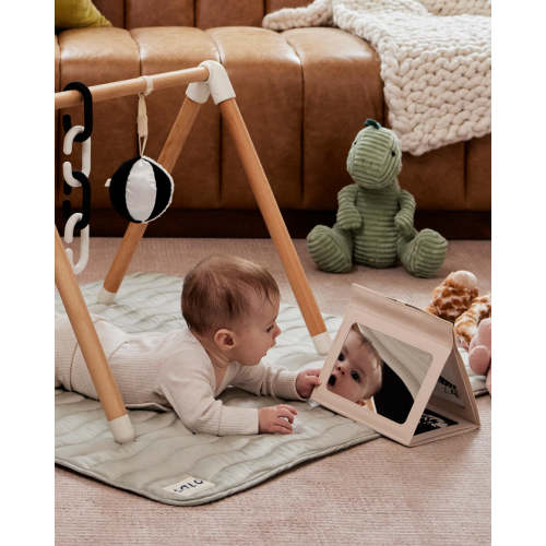 Tummy Time Mirror - Natural