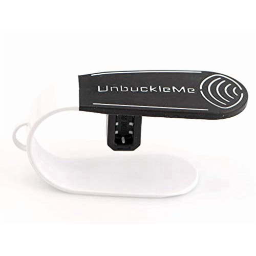UnbuckleMe Car Seat Buckle Release Tool in Black/White