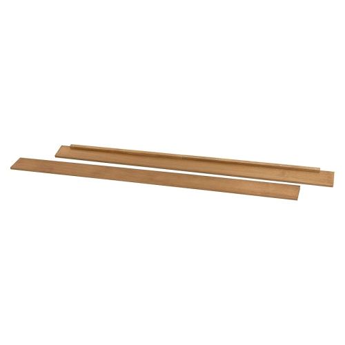 DaVinci Hidden Hardware Twin/Full-Size Bed Conversion Kit (M5789) in Hazelnut