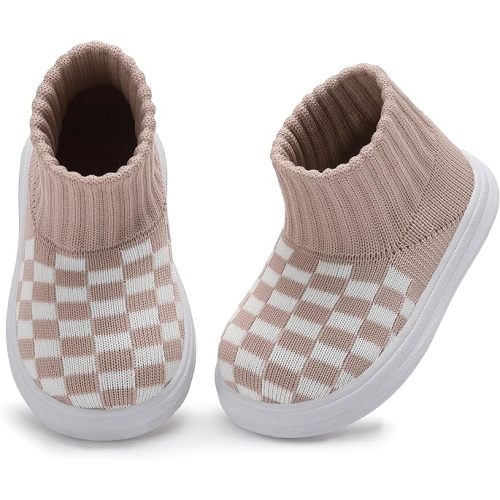 Tiny Explorings Sock Shoes | Toddler Walking Shoes Infant | Baby Sock Shoes | Slip On Baby Sneakers | Baby Shoes 12-18 Months | First Birthday Gifts for Boys Girls