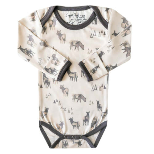 Long Sleeve Bodysuit - Cody