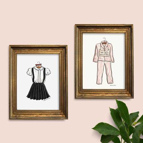 Set of 2 Eloise at the Plaza Prints | 8x10 Eloise at the Plaza Art Print | Eloise at Christmastime | Eloise Nursery Prints | Eloise Wall Art