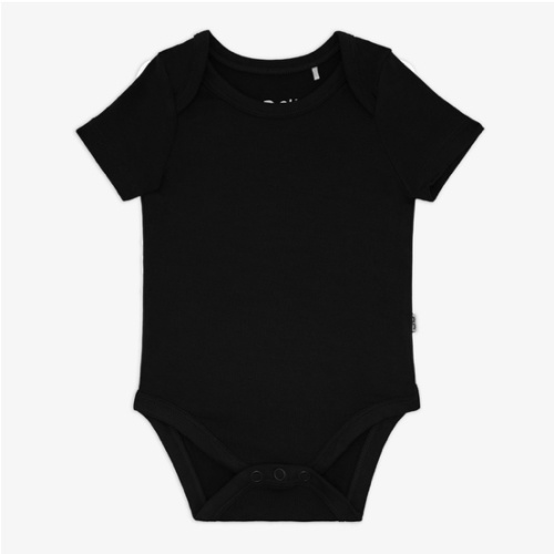 Black Short Sleeve Bodysuit – Little Sleepies