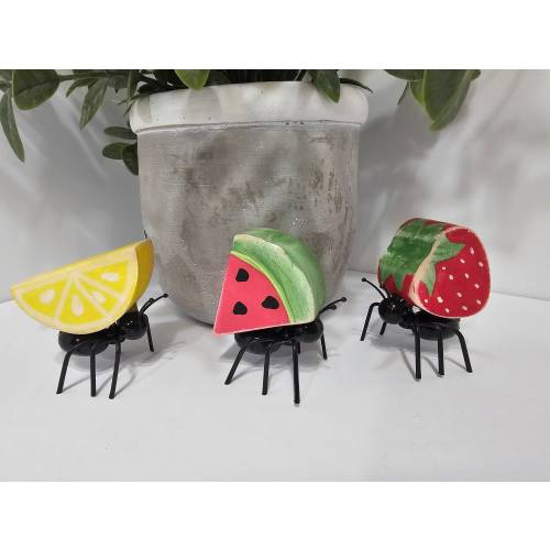 Ants Carrying Fruit Watermelon Lemons Strawberries Blueberry Cherry Apple Grape Cheese Kiwi
