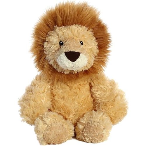 Aurora® Snuggly Tubbie Wubbies™ Lion Stuffed Animal - Comforting Companion - Imaginative Play - Brown 12 Inches