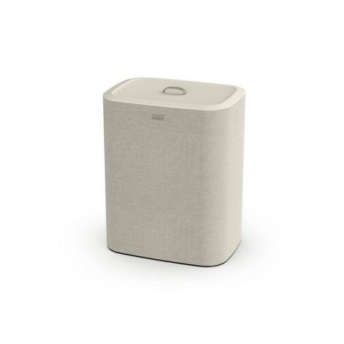 Joseph Joseph Tota 90l Laundry Separation Basket Ecru: Polypropylene, Built-in Handles, Multipurpose, Off-white