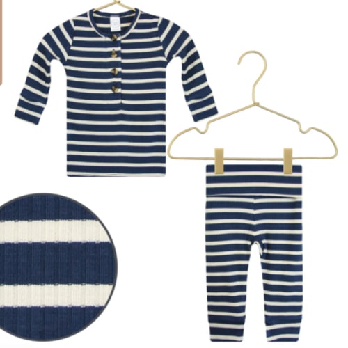 Jack Ribbed Top + Bottoms