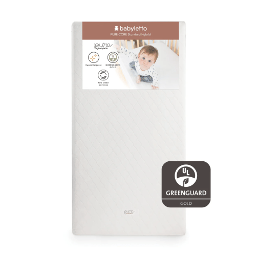 Pure Core Crib Mattress | Crib Mattress w/ Waterproof Cover – Babyletto