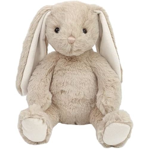 MON AMI Buffy The Bunny Stuffed Animal – 15” Beige Cream, Soft & Cuddly, Huggable Rabbit Plush Toy, Nursery Décor, for Kids of All Ages
