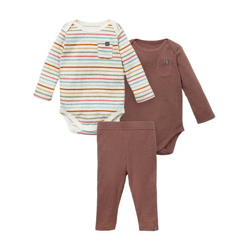 Gerber Organic Baby Bodysuits Legging Set, Sizes 0/3M - 24M