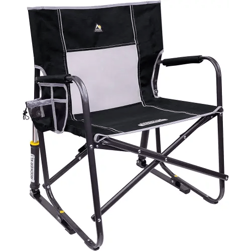 GCI Outdoor Freestyle Rocker XL Portable Folding Rocking Chair and Outdoor Camping Chair